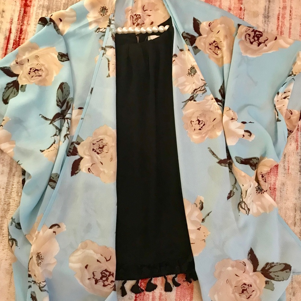 Tank top and kimono